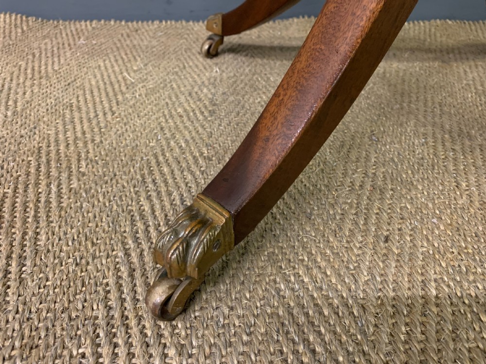 Edwardian Mahogany Drum Table View VI
