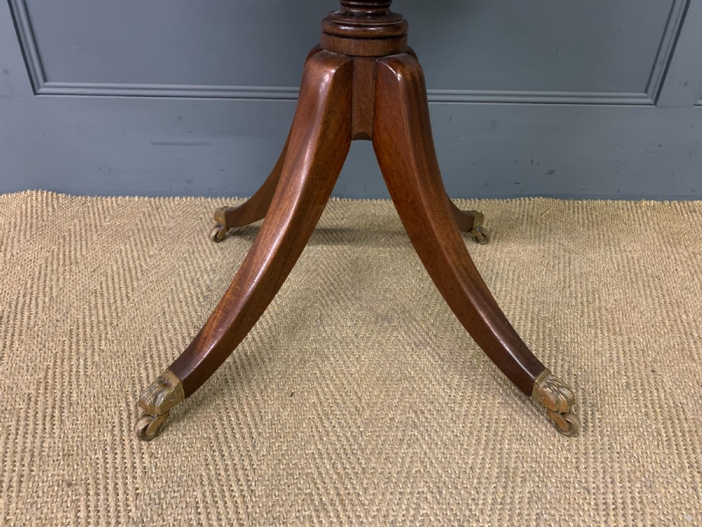 Edwardian Mahogany Drum Table View VII