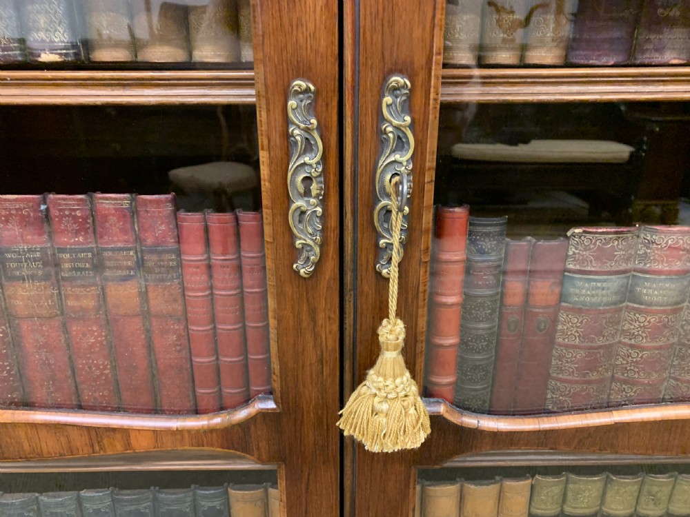 Large Sized French Kingwood Bookcase View XII