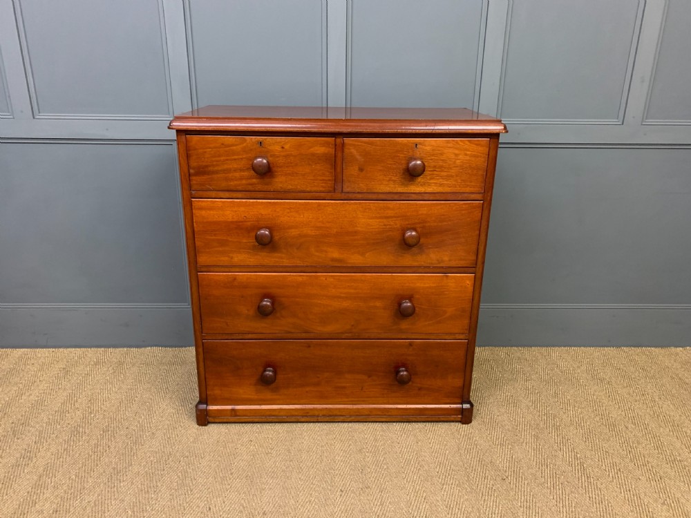 Victorian Mahogany Chest of Drawers View II