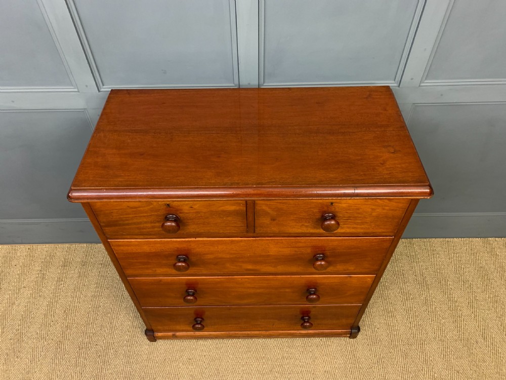 Victorian Mahogany Chest of Drawers View IV
