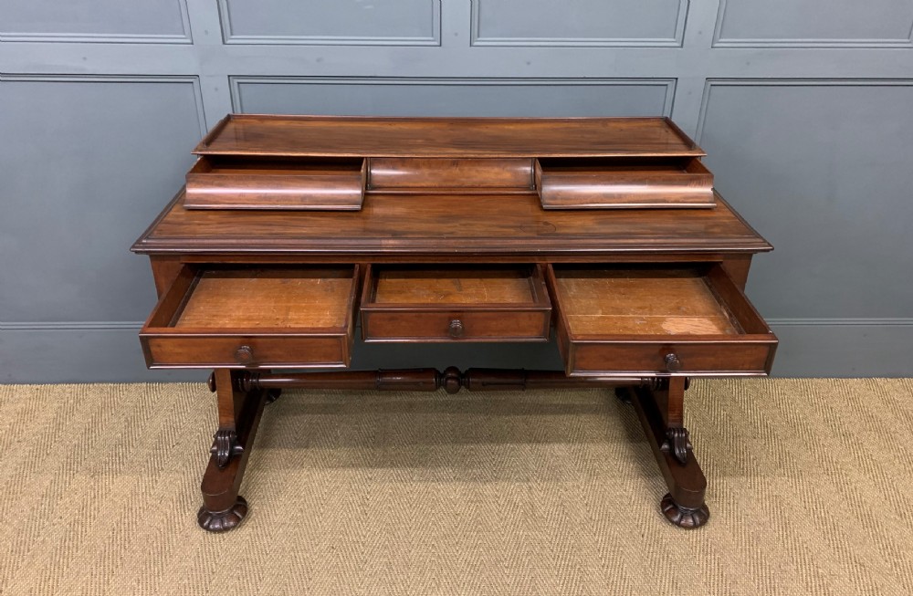 Early Victorian Mahogany Side Table View IX