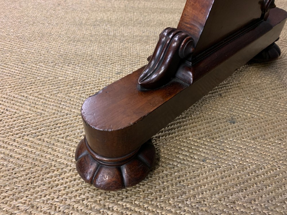 Early Victorian Mahogany Side Table View XV