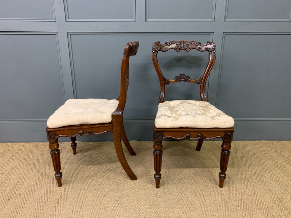 Gillows Pair of Victorian Rosewood Chairs View V