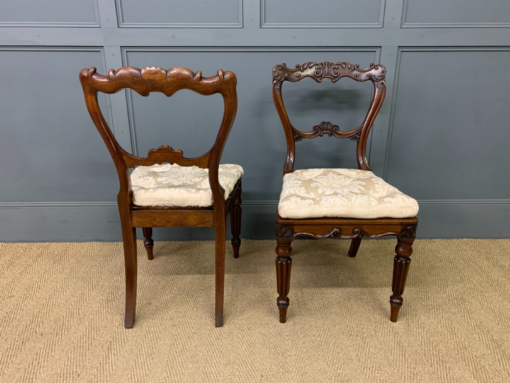 Gillows Pair of Victorian Rosewood Chairs View VI
