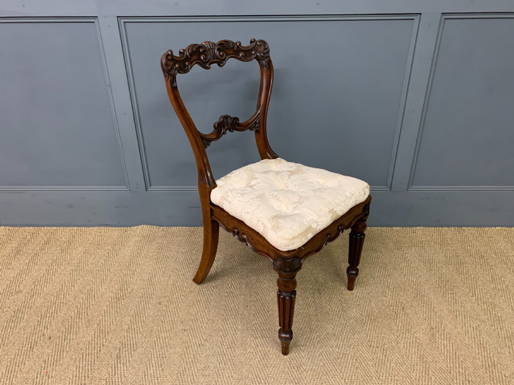 Gillows Pair of Victorian Rosewood Chairs View XI
