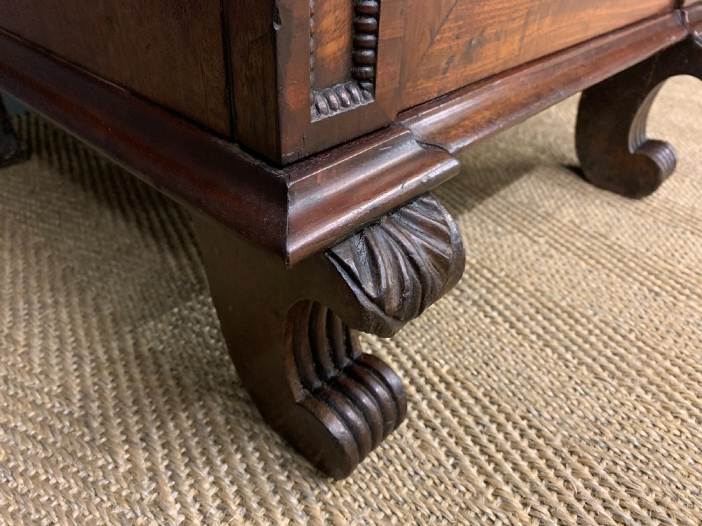 Regency Flame Mahogany Pedestal Sideboard View IX