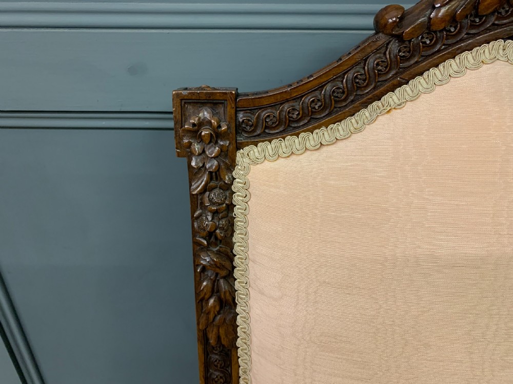 Pair of French Walnut Fauteuils View VIII