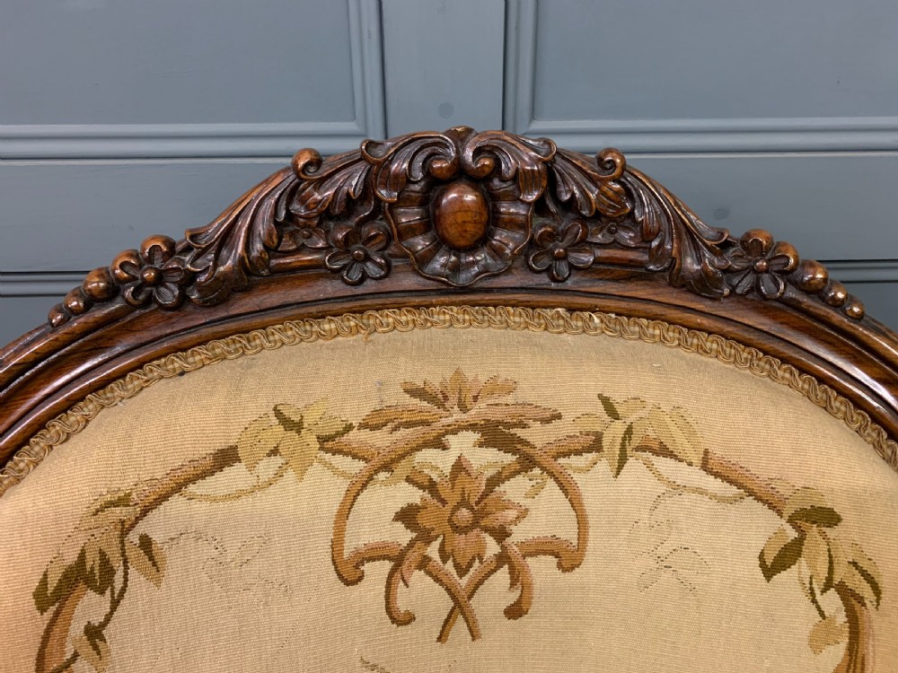 Pair of French Rosewood Armchairs View X