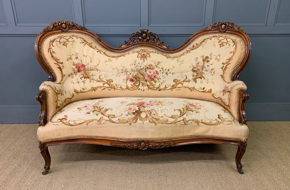 French Rosewood Settee