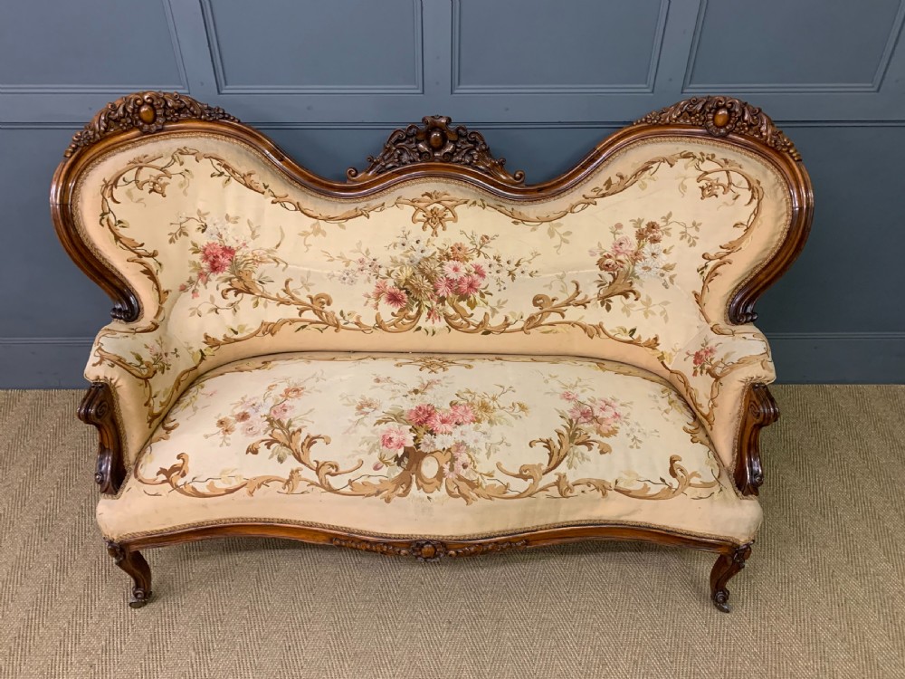 French Rosewood Settee View II