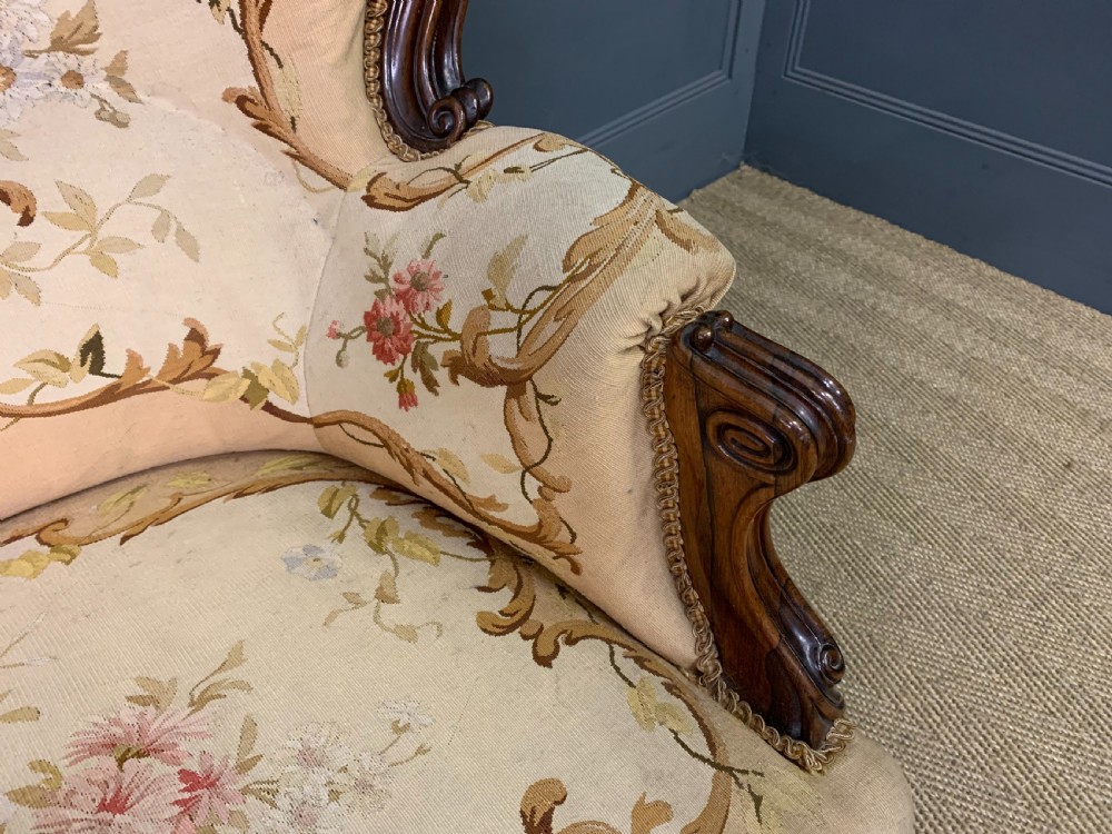 French Rosewood Settee View V