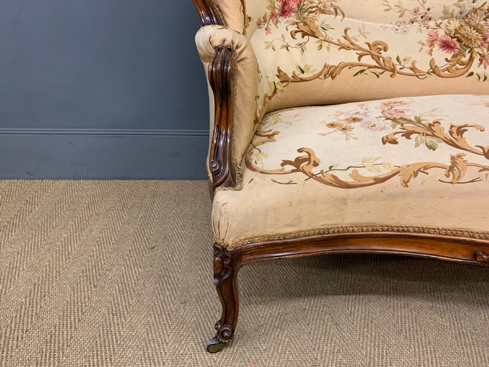 French Rosewood Settee View VI