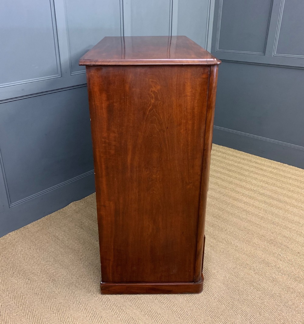 Tall Victorian Mahogany Chest of Drawers View VII