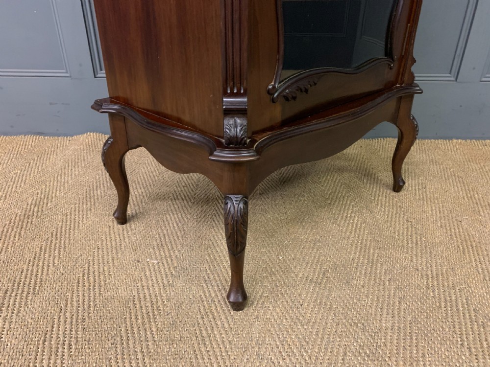 Maple and Co. Victorian Mahogany Cabinet View XI