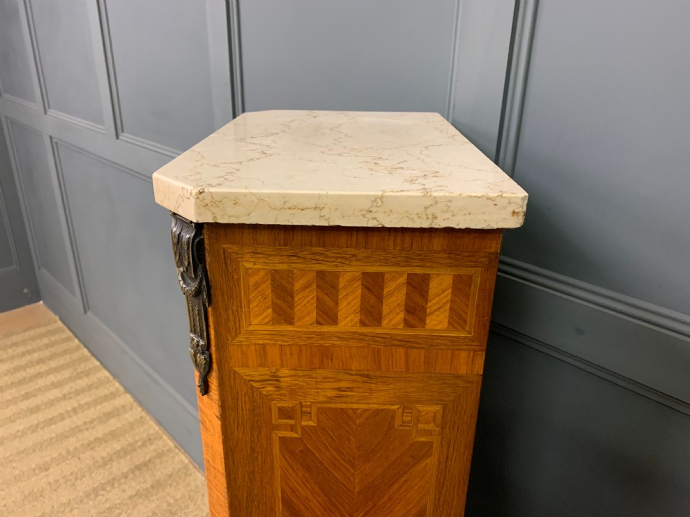Slender French Satinwood Chest of Drawers View XII