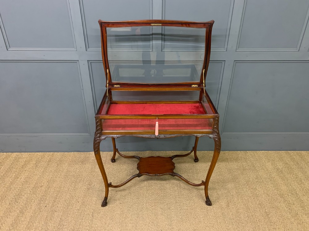 Mahogany Bijouterie Table View XII