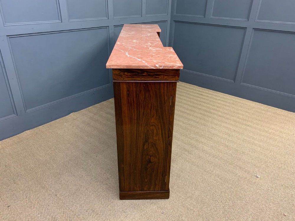 George IV Rosewood Open Bookcase View XIII