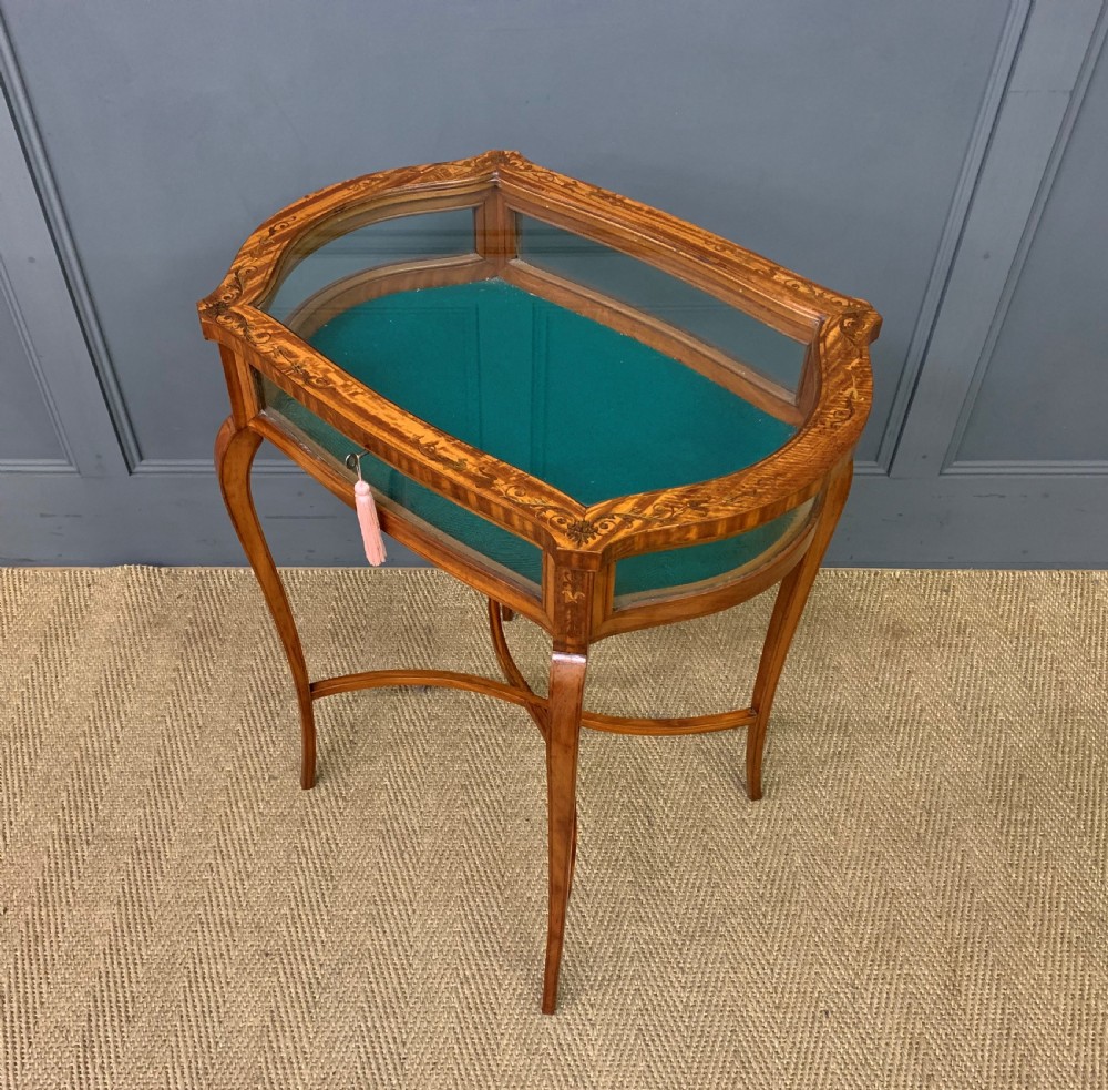 Inlaid Satinwood Bijouterie Table