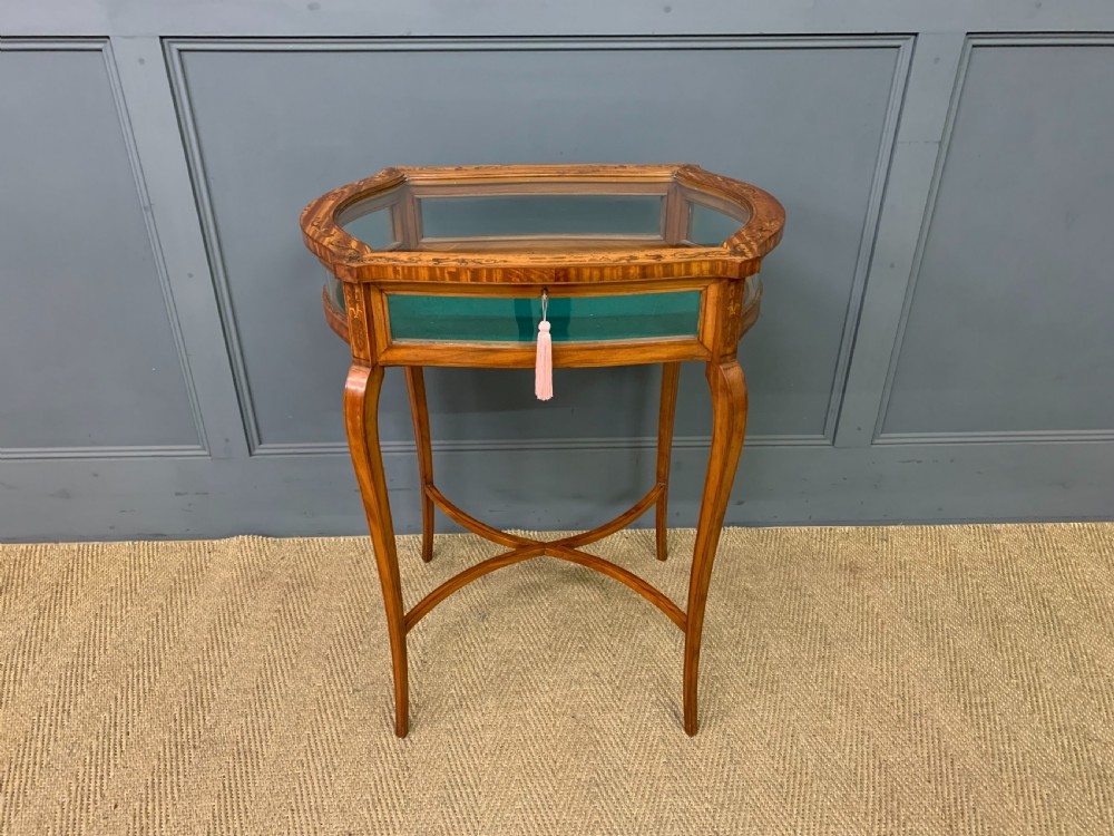 Inlaid Satinwood Bijouterie Table View II