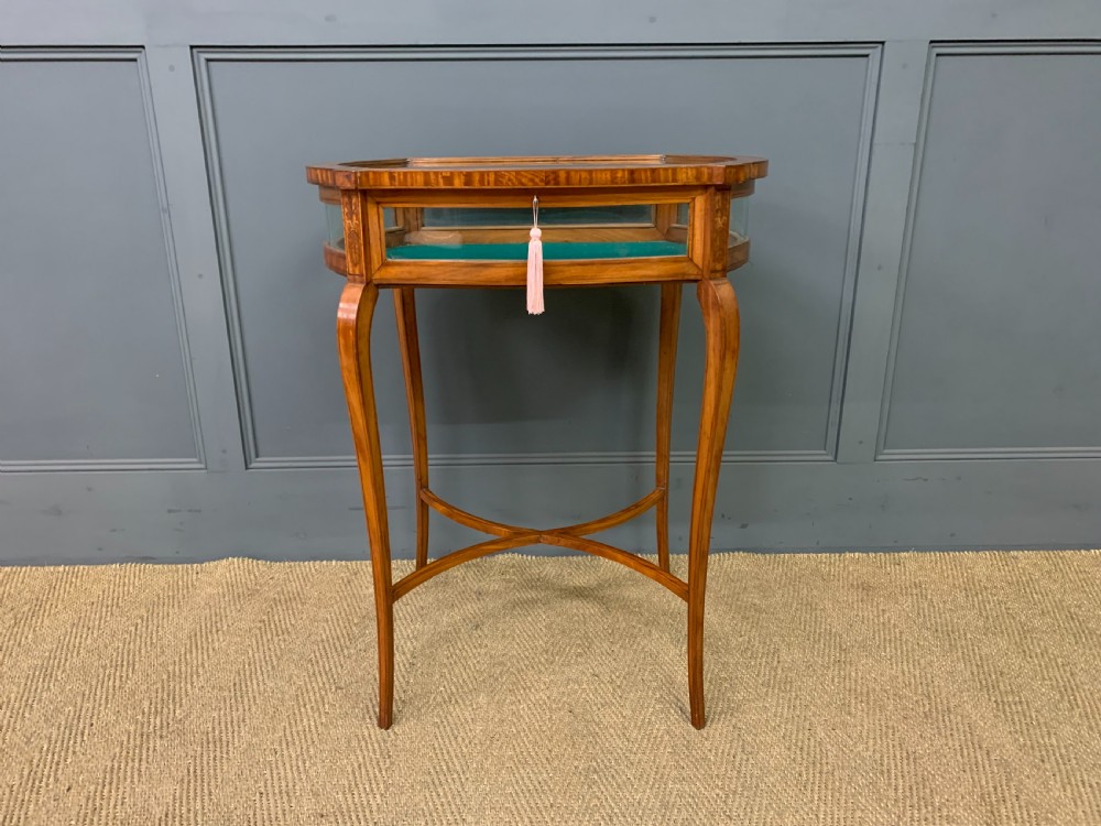 Inlaid Satinwood Bijouterie Table View III