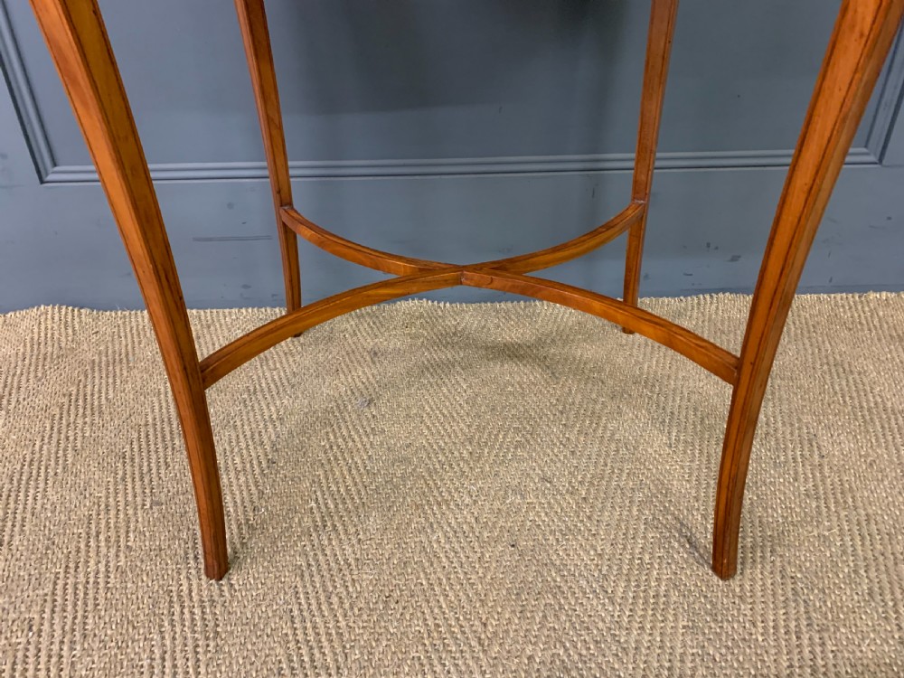 Inlaid Satinwood Bijouterie Table View IV