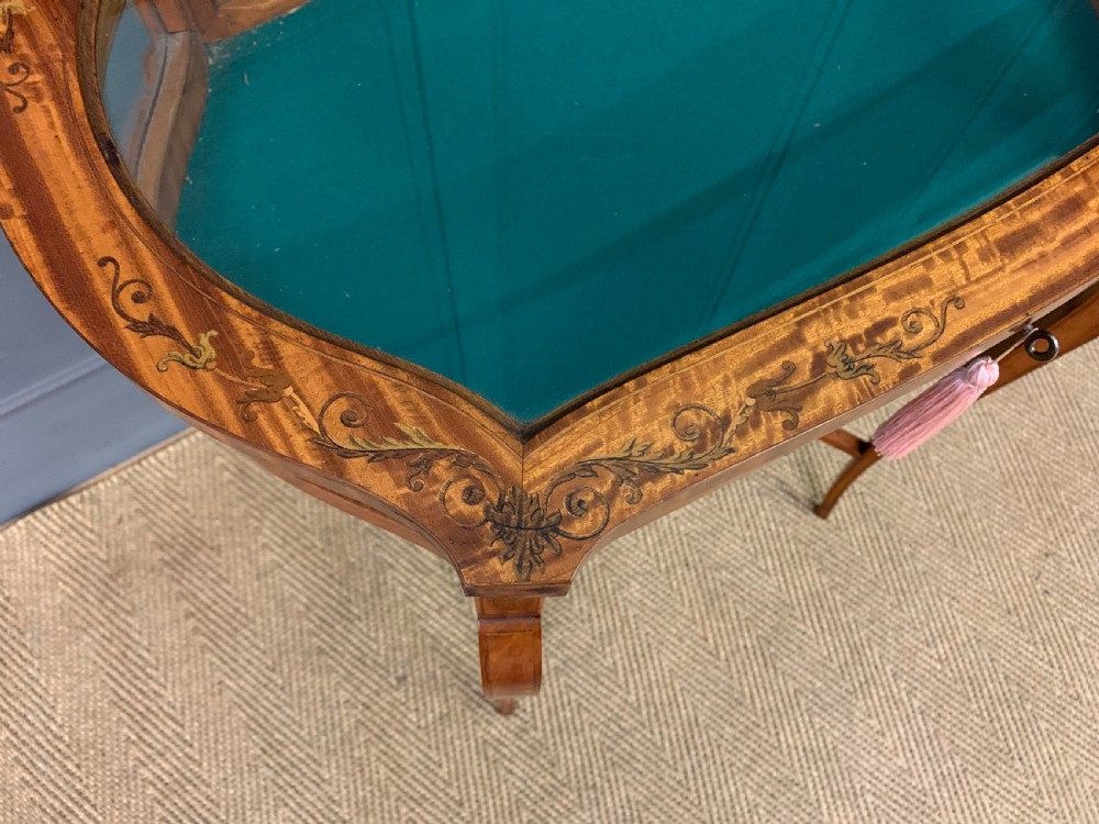 Inlaid Satinwood Bijouterie Table View VI