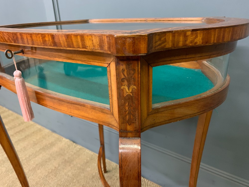 Inlaid Satinwood Bijouterie Table View VII