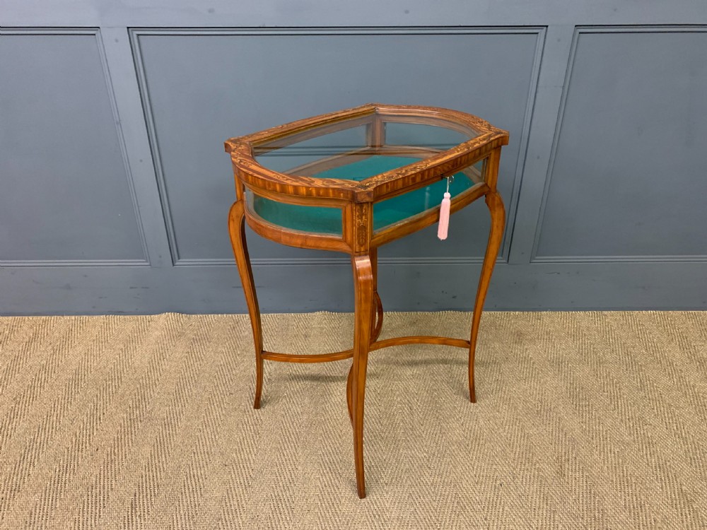 Inlaid Satinwood Bijouterie Table View X