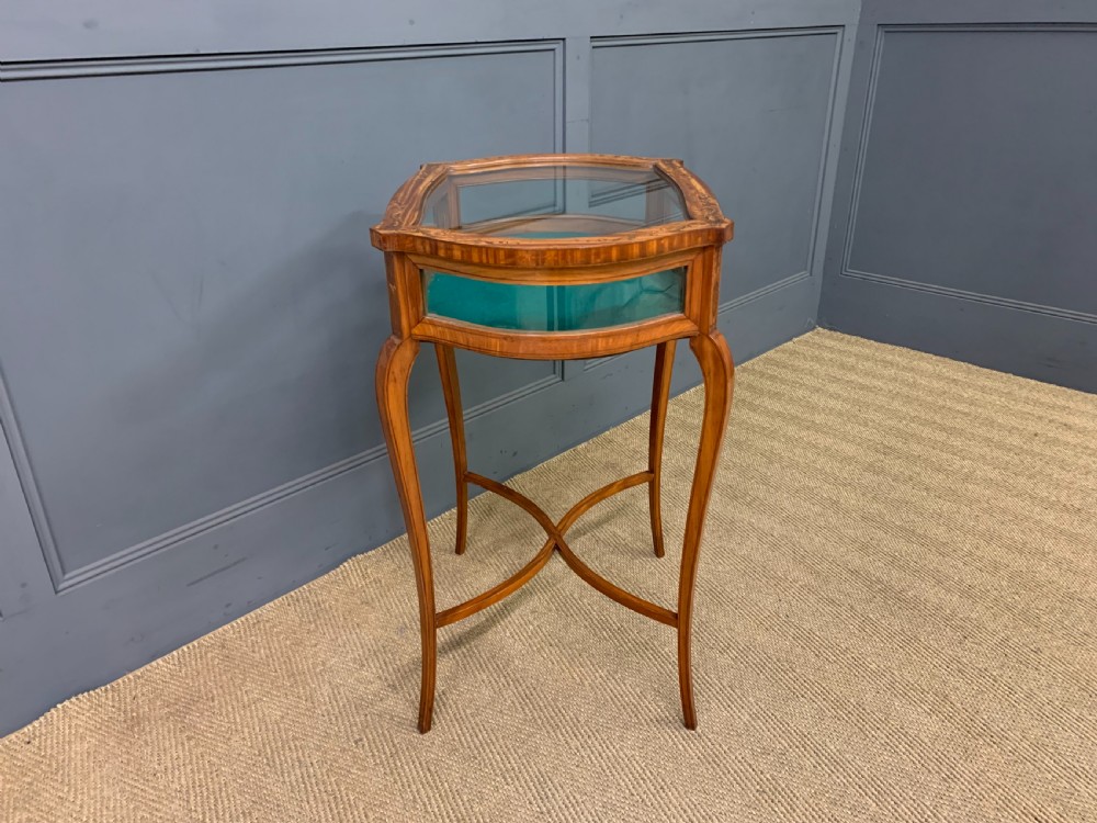 Inlaid Satinwood Bijouterie Table View XI