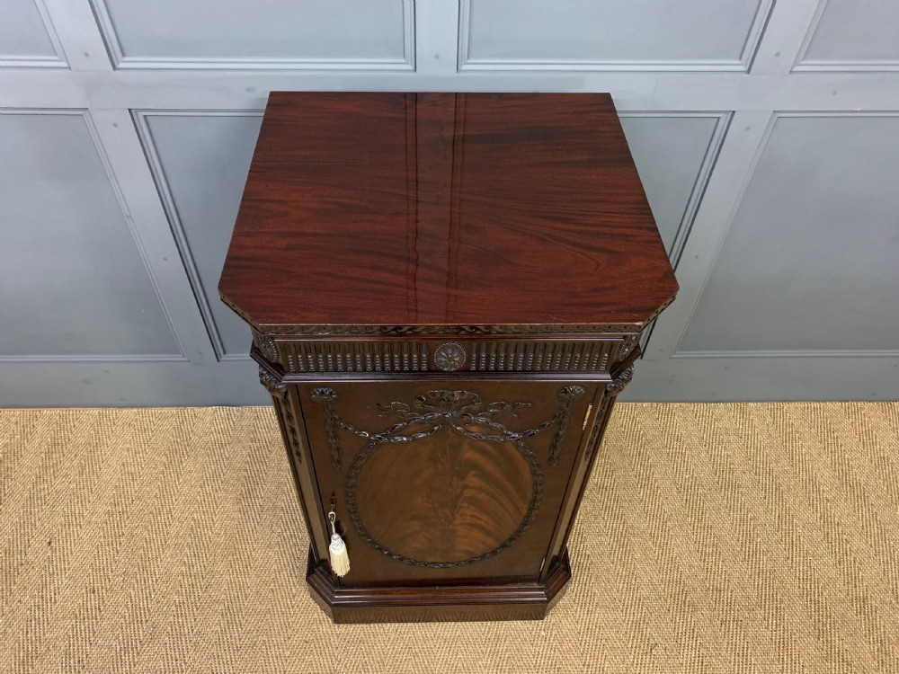 Pair of Adams Style Pedestal Cupboards View VIII