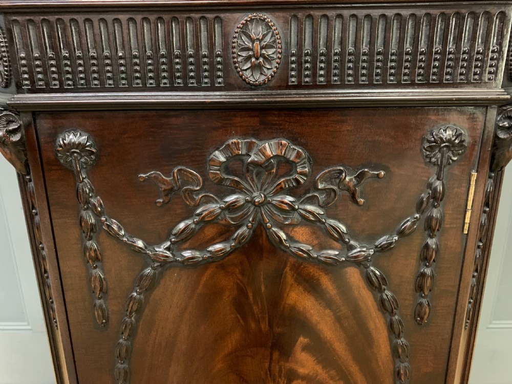 Pair of Adams Style Pedestal Cupboards View XI