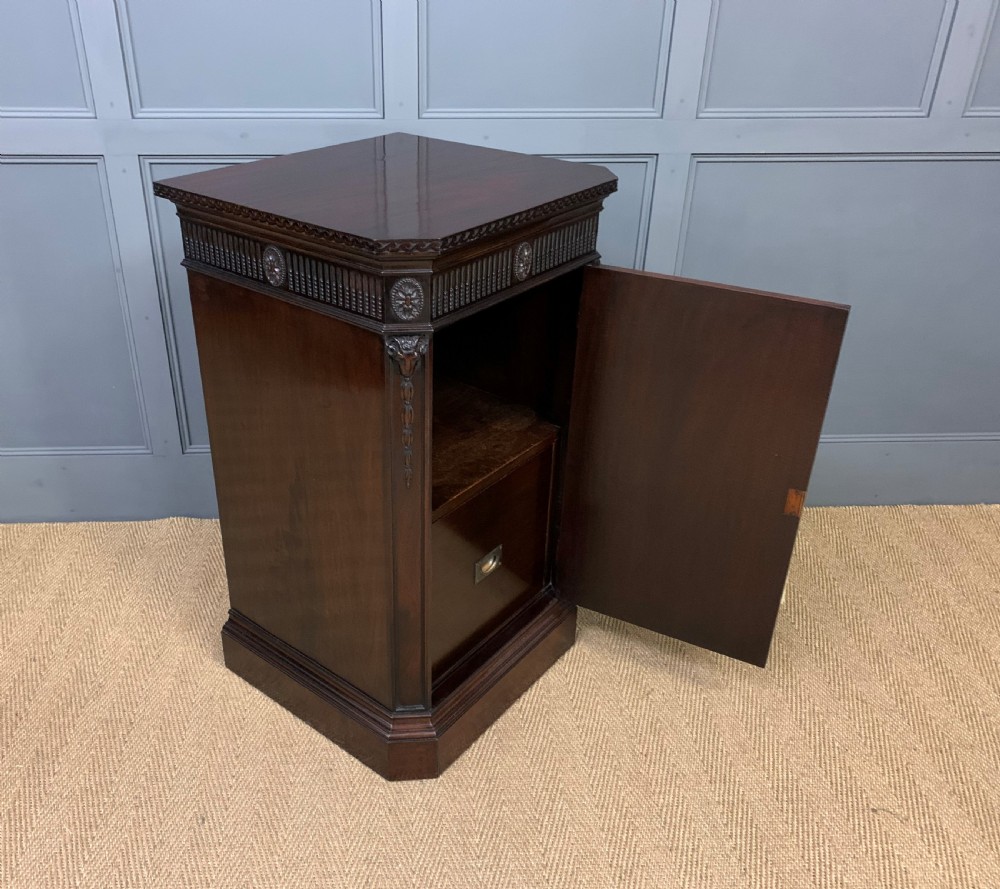 Pair of Adams Style Pedestal Cupboards View XV