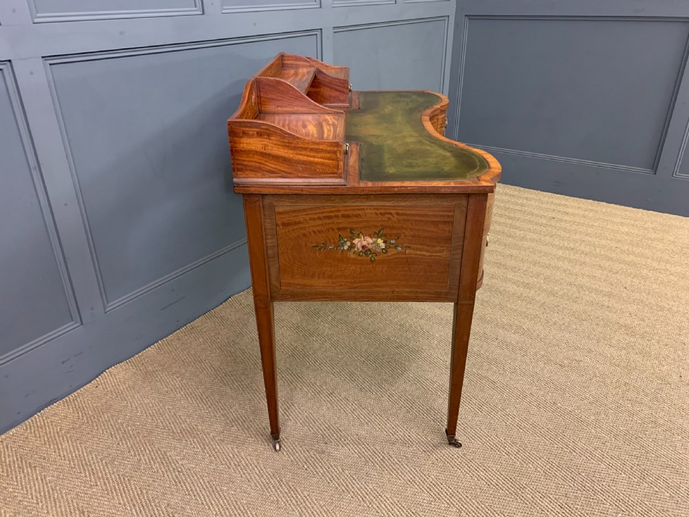 Painted Satinwood Writing Desk View XII