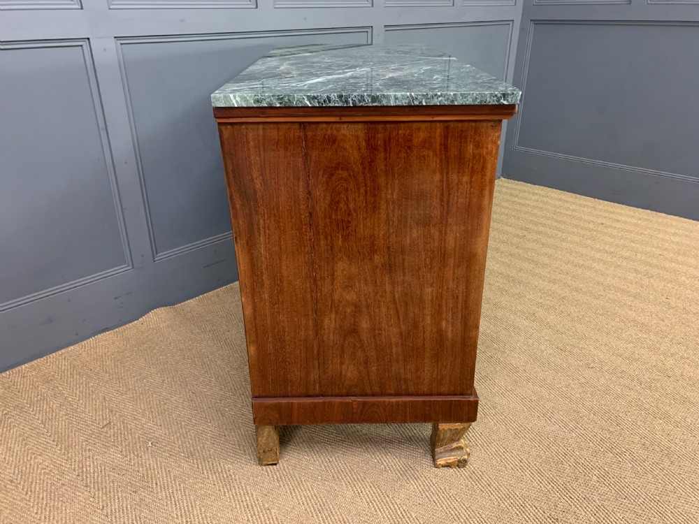 French Empire Mahogany Commode View XII