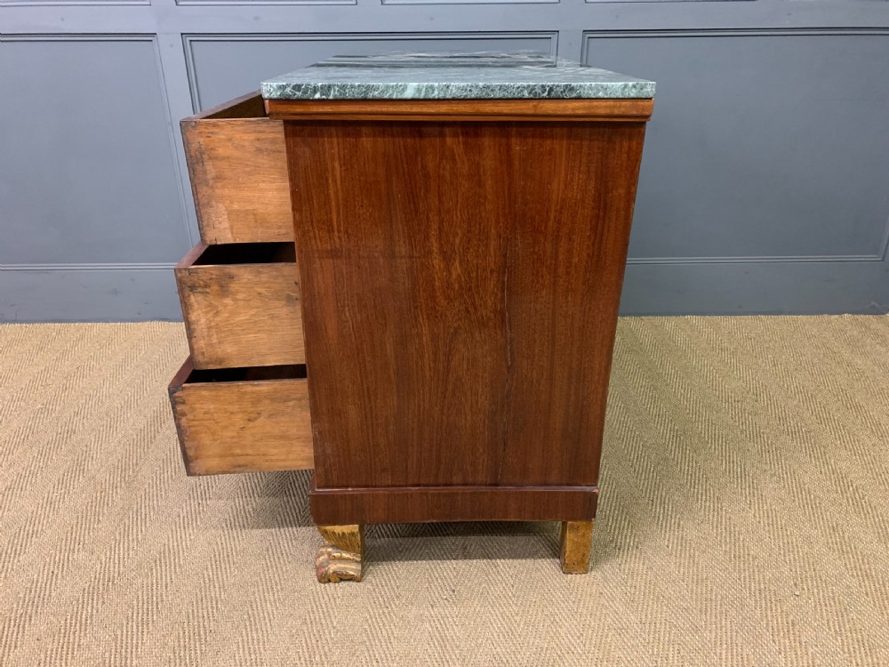 French Empire Mahogany Commode View XIV