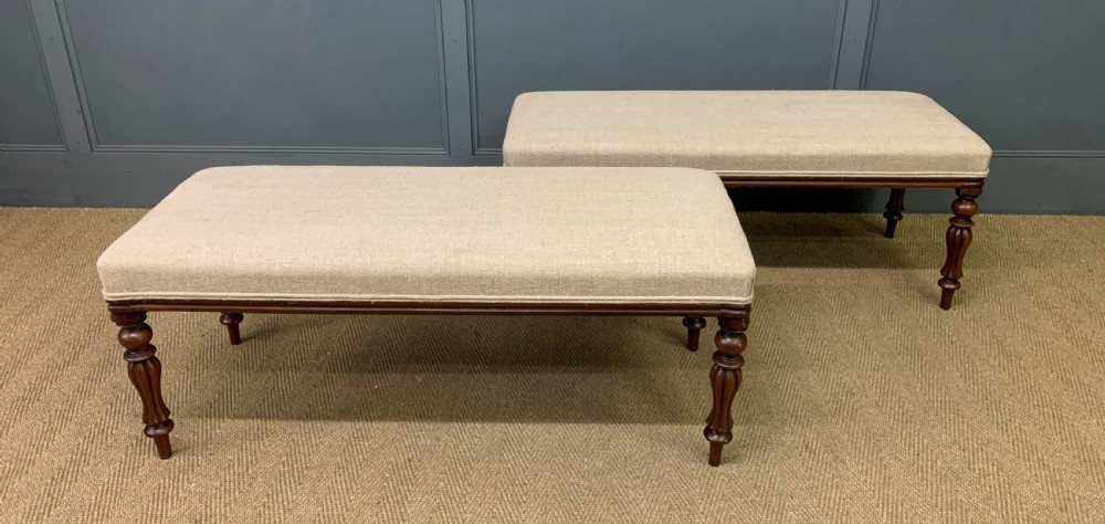 Pair of Victorian Stools