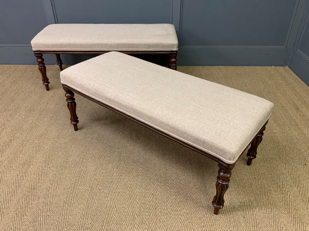 Pair of Victorian Stools View V
