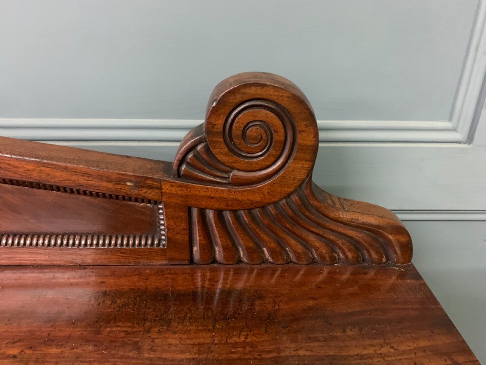 George IV Period Mahogany Cupboard Based Sideboard View VI
