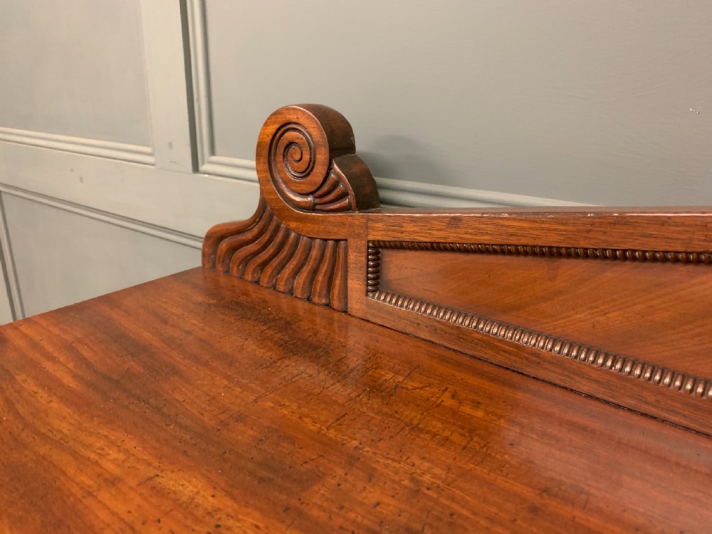 George IV Period Mahogany Cupboard Based Sideboard View VII