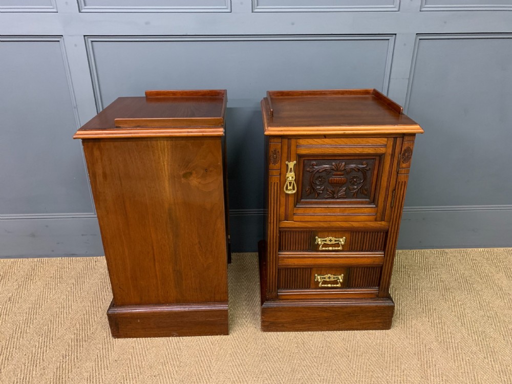 Pair of Victorian Bedside Cupboards View VI