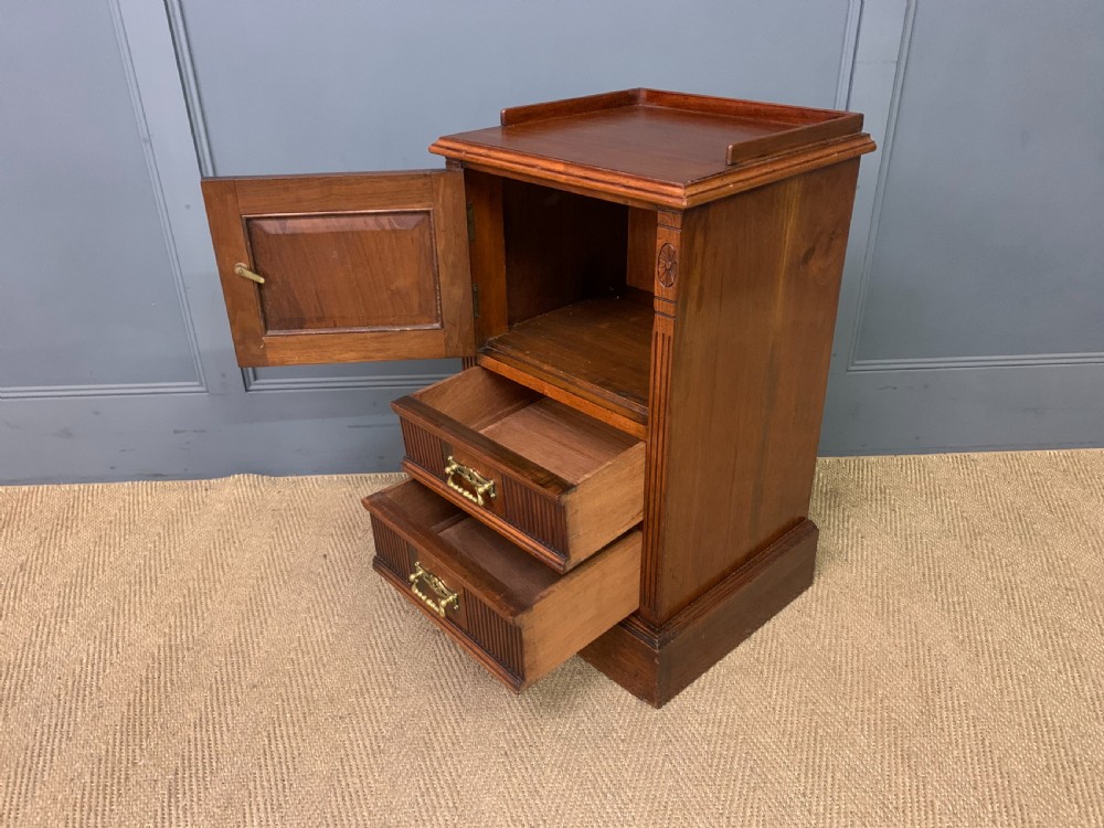 Pair of Victorian Bedside Cupboards View XI