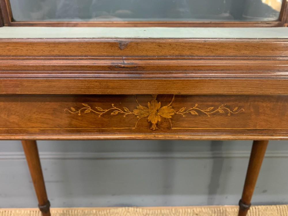Inlaid Mahogany Display Cabinet View VI