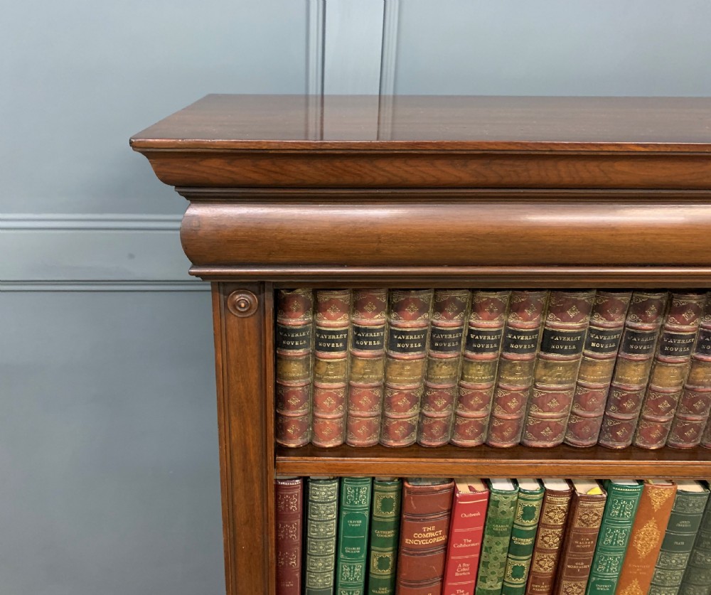Pair of Mahogany Open Bookcases by Holland and Sons View XIII
