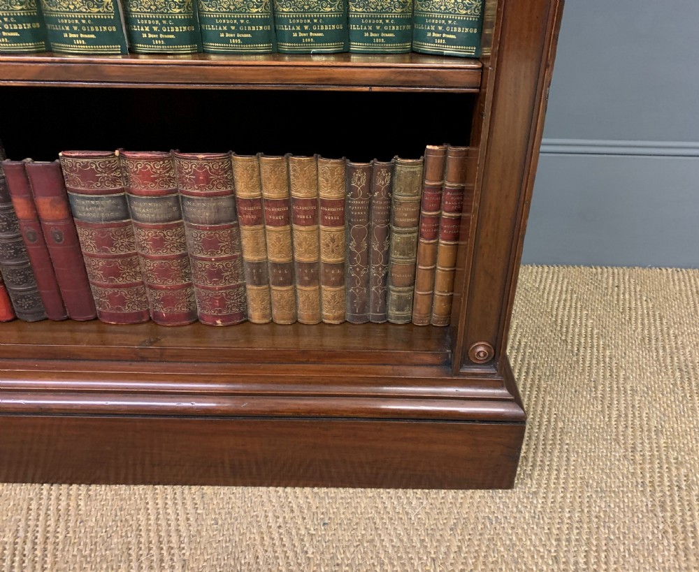 Pair of Mahogany Open Bookcases by Holland and Sons View XIV