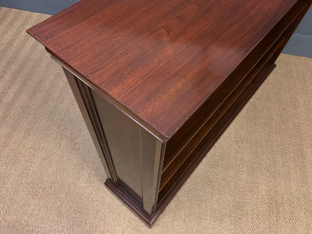 Pair of Mahogany Open Bookcases by Holland and Sons View XXII