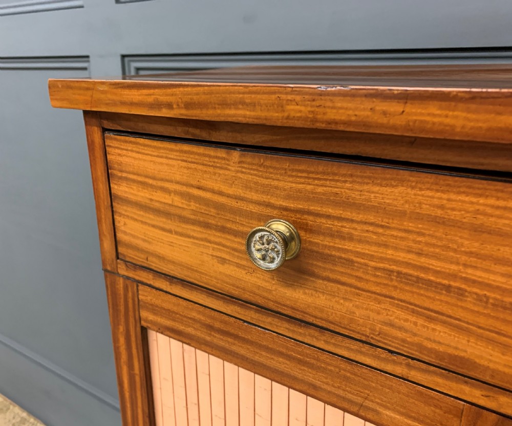 Regency Period Inlaid Satinwood Chiffonier View V