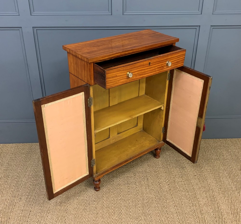 Regency Period Inlaid Satinwood Chiffonier View XI