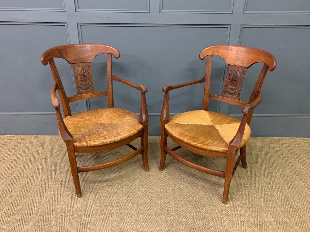 Pair of French Salon Chairs View IV