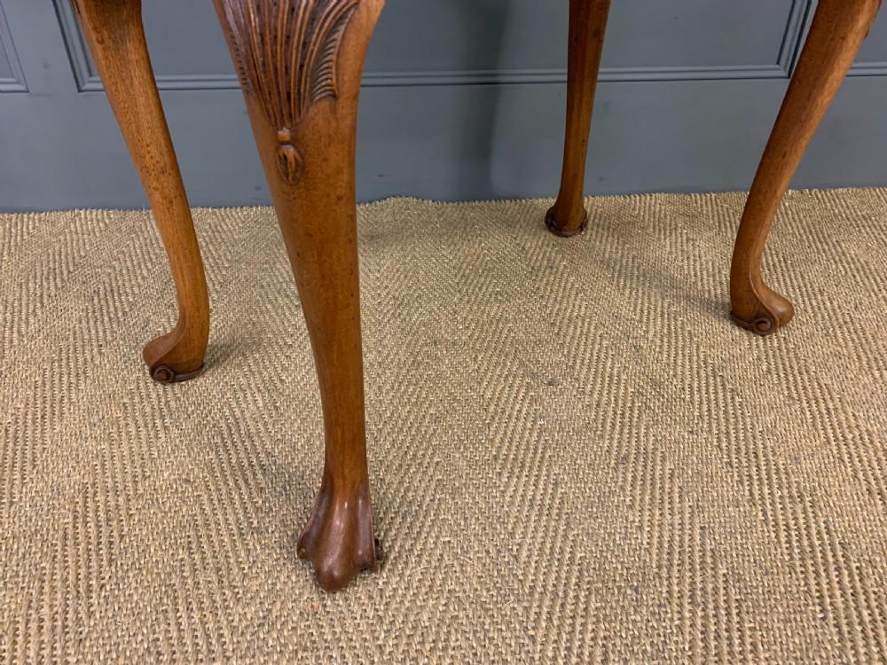 Burr Walnut Cupboard on Stand View XI